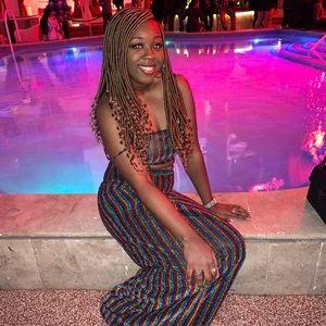 Forever 21 Rainbow Sparkly Two Piece Set 🌈✨